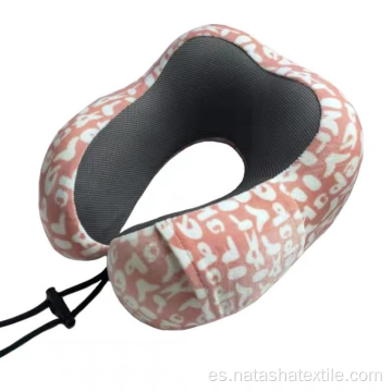 Almohada para el cuello de viaje de vértebras cervicales en forma de U